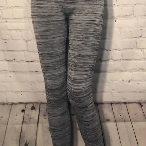 One Step Up Brushstroke Striped Leggings S/M