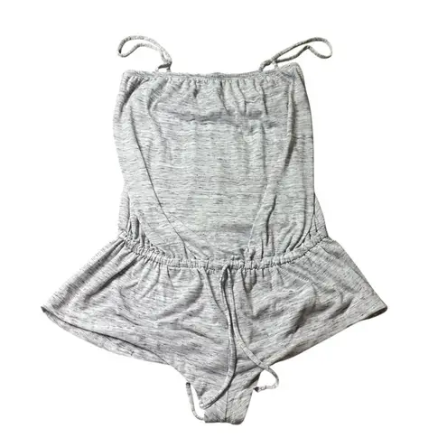 Eberjay EBERJEY Gray Women's Pajama Romper Size medium