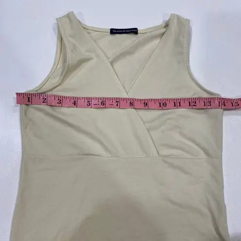 Brandy Melville  Beige Wrap Front Tank Top Size Small/One Size