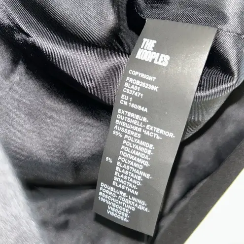 The Kooples Black Mini Sleeveless Blazer Dress(Size Small)