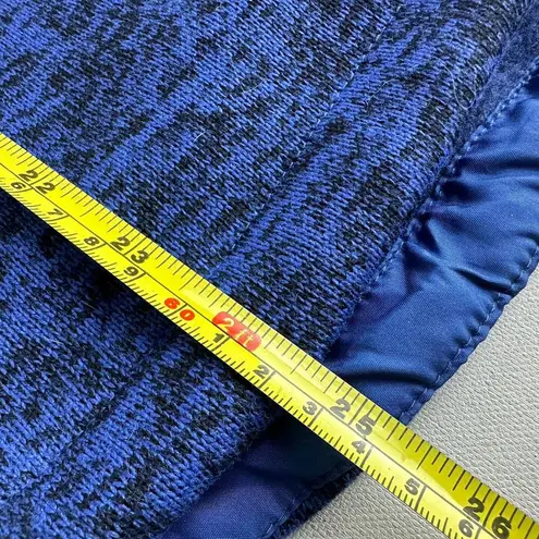 Alpine Design Womens Blue Ultramarine Knit Full Zip Sweater Vest Size M