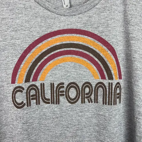 Techstyles NWT California Rainbow Retro Graphic Tee š