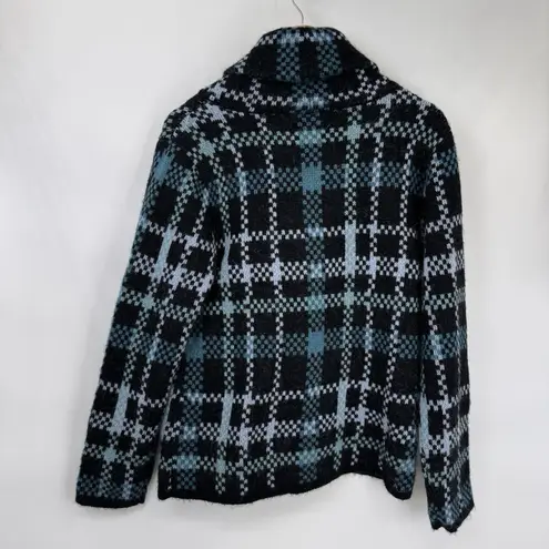 Soft Surroundings Aspen Sweater Jacket Womens Medium Wool Alpaca Blend Pockets