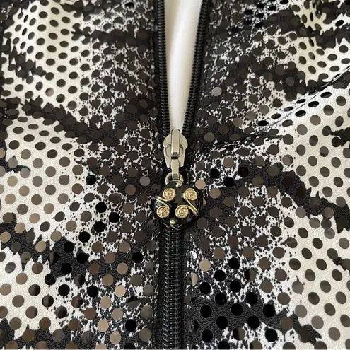 Joseph Ribkoff Sequin Animal Print Blazer Jacket with Matching Camisol Size 8