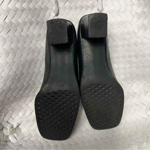 Aerosoles Comfortable Women's Heeled Pump in Black Stretch Fabric casual sz 7.5