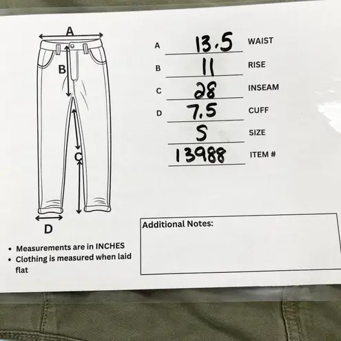 Faherty Women Traveler Pants S Utility Pull On Dark Olive Street Soft Girl