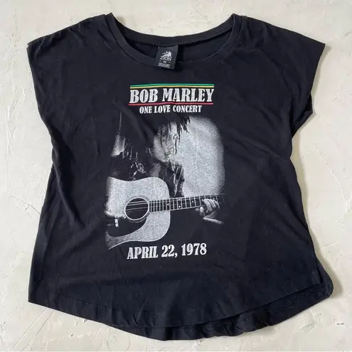 Zion Rootswear Bob Marley Shirt One Love Concert 1978 Black Size M 