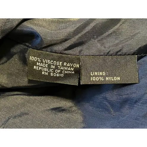 Vintage Stirling Cooper Checkered Blazer Jacket Size 8 Business