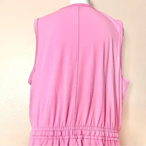 Members Mark Light Pink Tank Sleeveless Cotton Dress. Size XL