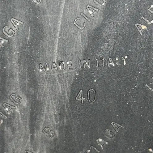 Balenciaga Rise Black Platform Slide Slides Size 40 (10)