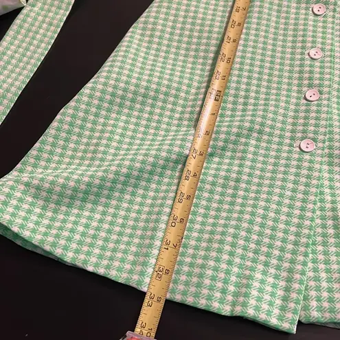 Vintage 60s/70s Long Sleeve Dress. International ladies garment workers union. Green