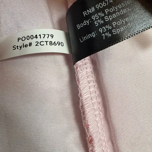 Boston Proper Pastel Embroidered Mesh Three Quarter Sleeve Hip Length Duster XL