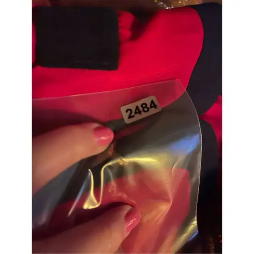 Vintage ID Distinctions size S red and blue cropped jacket