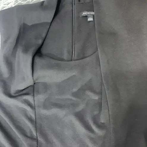 Notations Little Black Midi Dress NWT Size Large