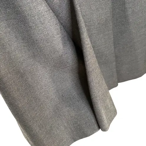 Vtg Joseph R. Harris Wool Coat Gray Sz S Genuine Fur Collar ILGWU Made Luxury