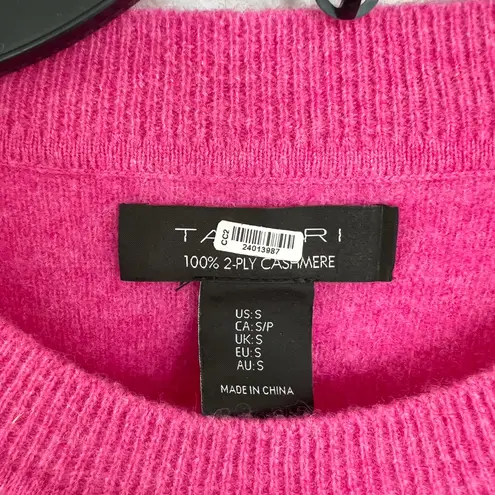 Tahari Pink Cashmere Sweater Size Small