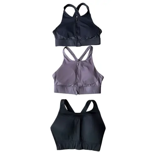 Fabletics  & Athleta Three XS High Impact Sports Bras