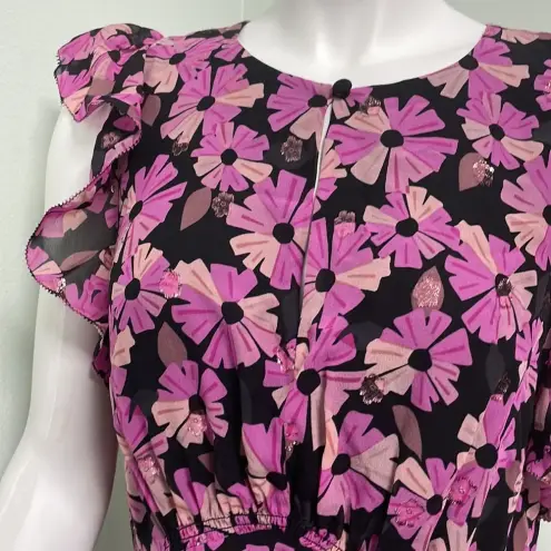 Kate Spade  Floral Chiffon Shell Top