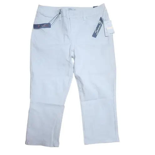 Seven7 NWT White Women's Cropped Skinny Jeans (12)