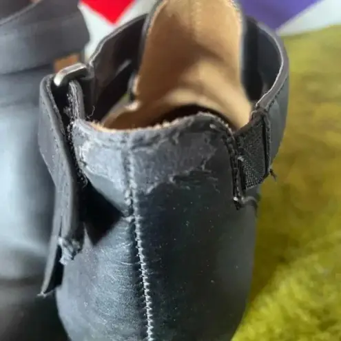 Natural Soul  black booties Size‎ 11 Super Cute! GUC! 008