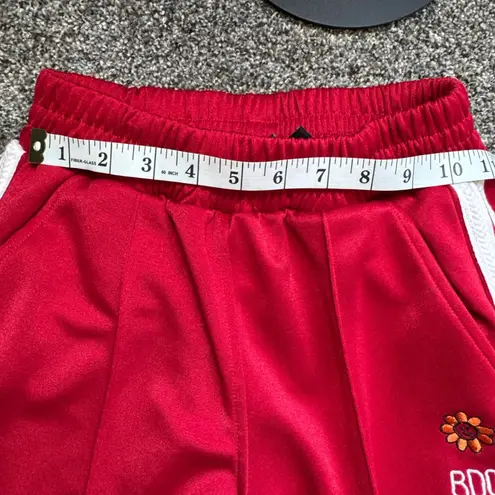 BDG  Urban Outfitters Womens Track Pants Red White Stripe Mid Rise Pockets XS thumbnail 5