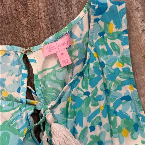 Lilly Pulitzer  Tybee Romper In A Pinch Print Size Medium