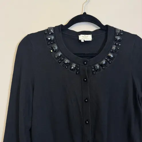 Kate Spade  Wool Cardigan Black Medium