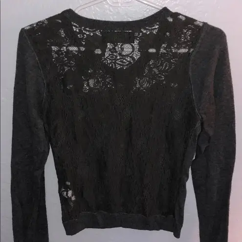 Hollister 2 button up Lace  Sweaters