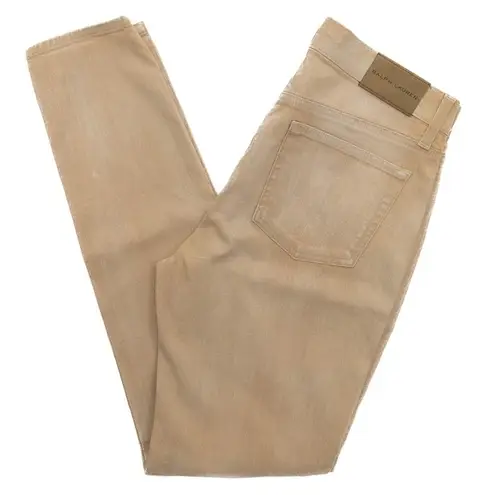 Ralph Lauren NWOT  Black‎ Label 105 Cigarette Jeans in Camel Size 30