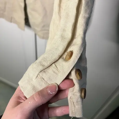 Quince 100% European Linen Blazer Driftwood