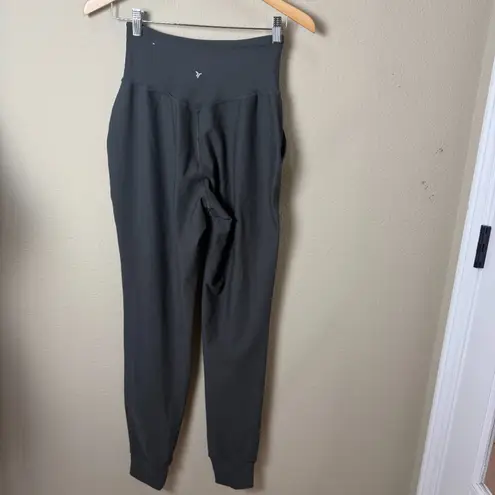 Old Navy  ACTIVE Powersoft High Rise Joggers Leggings Go Dry Sz small tall olive