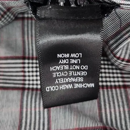 Soho Apparel Gray Plaid Pull-on Pants Size 1X Plus Size Plaid Cropped Pants