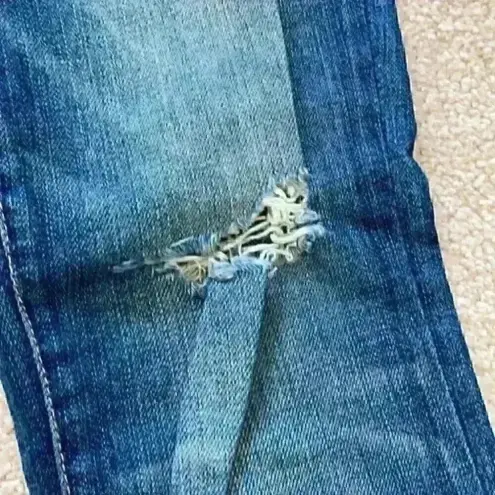 Current/Elliott  the stiletto benett destroy ripped skinny jeans in size 27