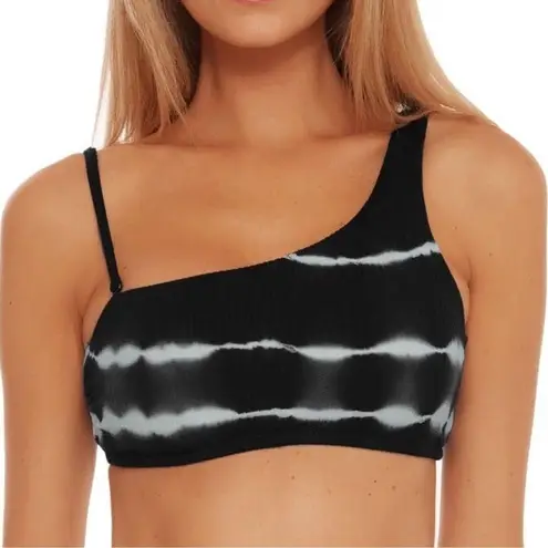 Becca Tie Dye Bikini Size Large MSRP $88 NEW Asymmetrical Tie Dye Swim Top