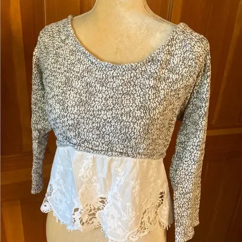 Maison Jules Preowned Gorgeous Two Tone Knit sweater