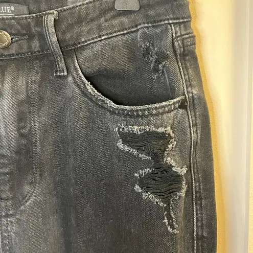 Judy Blue Women’s Black 90’s Straight Leg Jeans Size 7