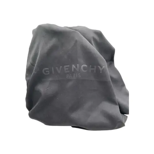 Givenchy 4G Leather Ankle Boots Size 40 Black & Gold Block Heel Booties