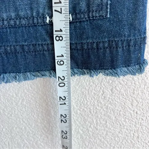 Pilcro  Women’s Denim Embroidered Patchwork Drawstring Skirt thumbnail 8