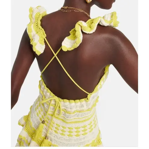 Zimmermann Halcyon Crochet Cotton Mini Dress Sz. 1 (US S)