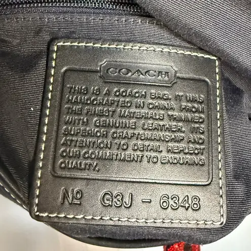 Coach y2k  Vintage Signature Black Baguette Bag Mini Shoulder Bag - Image 7