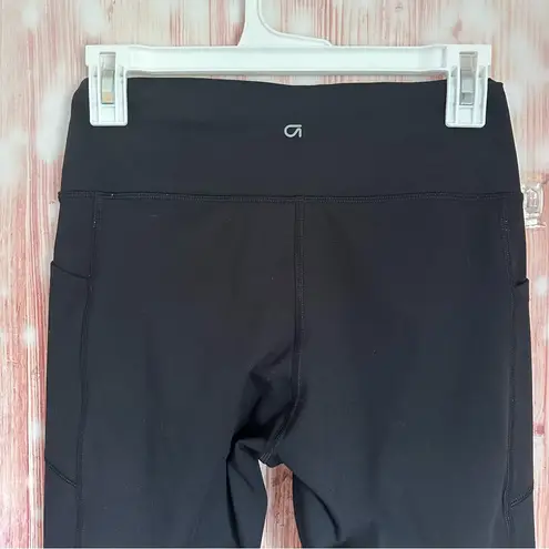 Gap  Fit Black High Rise Power Crop Leggings