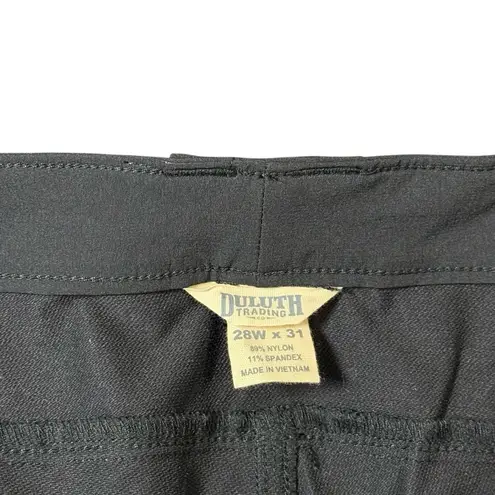 NWT Duluth Trading Co Flexpedition Bootcut Pants Black Women’s 28W x 31 Stretch