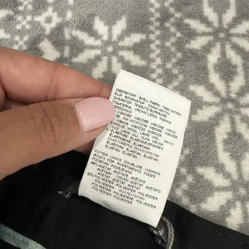 Rene Lezard Latrice Wool Blend Pants In Black Size 8 (38)