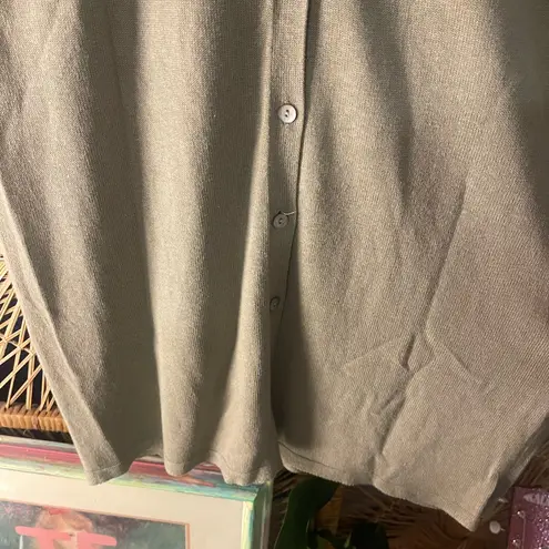 J. Jill NWT Women’s Sage Green Button