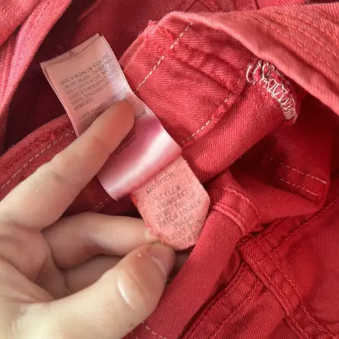 Mother The Tie Patch Looker Skinny Jeans in Fruit Punch Size 26