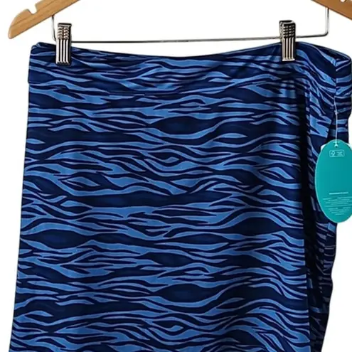 Greg Norman Women's Play Dry Tiger Striped Golf Skort - Size XL, NWT