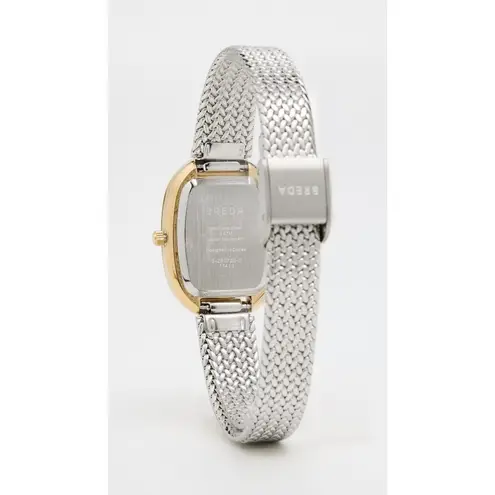 Breda Jane Tethered Watch in Silver & Gold One Size New with Box Womens
