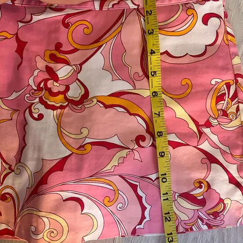 Venus  Pink and Orange Mini Skort