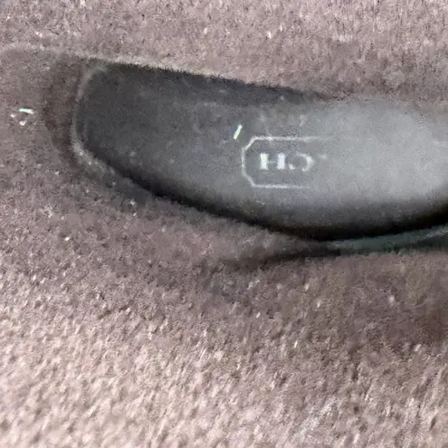 Coach women's  Rain Boots Pammie Zebra Signature Khaki   Size 8 B