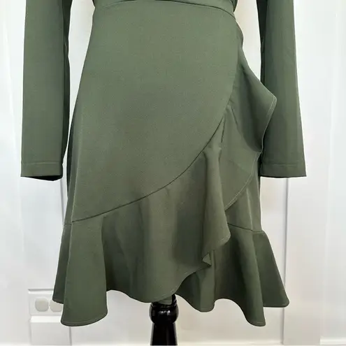 Ali & Jay Green Wrap Dress